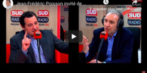 Jean-Frédéric Poisson invité de la matinale de Sud Radio le jeudi 21 mars